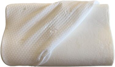 Ортопедична подушка Fomella Wave M з пам'яттю форми, 50x32x8/11 см