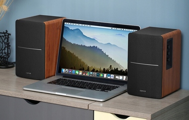 Комплект акустичних колонок 2.0 Edifier R1280DBs, 21 Вт, коричневий