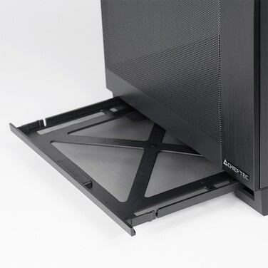 Корпус Chieftec VISIO AIR GM-30B-M-OP ATX, чорний, з вікном, без блоку живлення