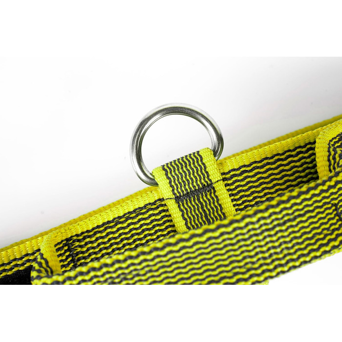 Нашийник Julius K9 200HA-K-2015 серії Color & Gray, чорно-сірий, регульований, з надійним затвором та логотипом, ширина 50 мм, розмір 49-70 см (з ручкою 40 мм, 38-53 см, неоново-сірий)