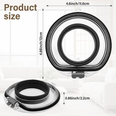 Контейнер для пилу AiLomey (замінник) для пилососів Dyson V12 Detect Slim, V10 Digital Slim. Сумісний з моделями V11, V15. Номер деталі 965272-01