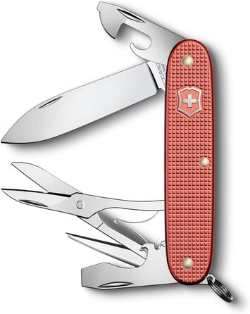 Мультитул Victorinox Pioneer X Alox Limited Edition 2025 - Швейцарський ніж, 9 функцій, червоний