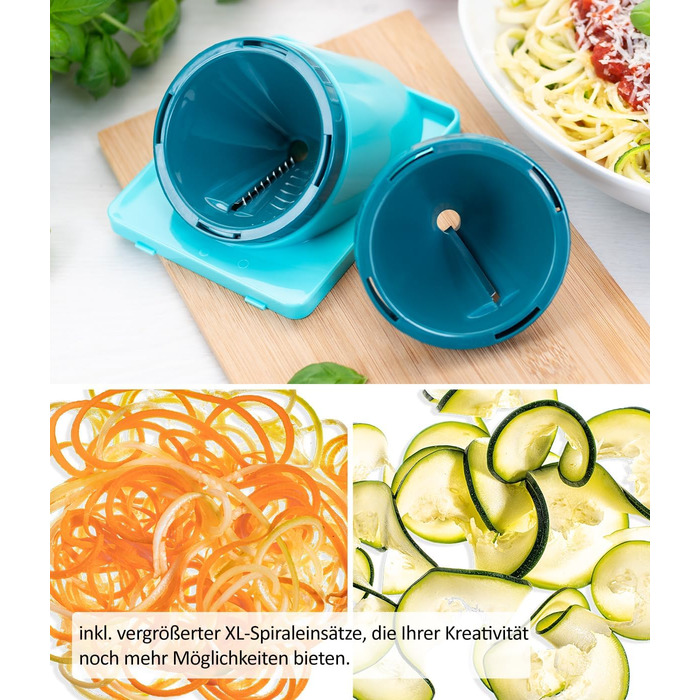 Набір для нарізки овочів Genius Nicer Dicer Chef Professional 18-ти частинний, ручний, з контейнером 5.2L, спіралізатор, для кухні