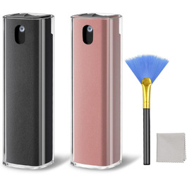 Очиснювач екрану для мобільних пристроїв 2шт (10мл) - для iPhone, монітора, планшета (сірий + рожевий)