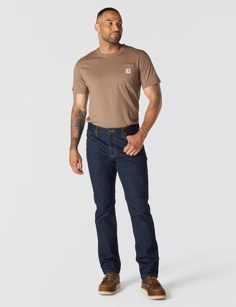 Джинси чоловічі Carhartt 102807, блакитні, 36W/32L, класичний крій