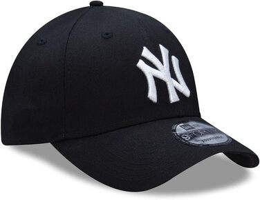 Кепка New Era 9Forty League Essential MLB - універсальний розмір, чорний/білий логотип (Yankees, Dodgers, Braves)