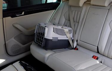 Транспортний бокс для котів та собак Nomade 2 - міцний бокс з поліпропілену, 55x36x35 см, до 8 кг