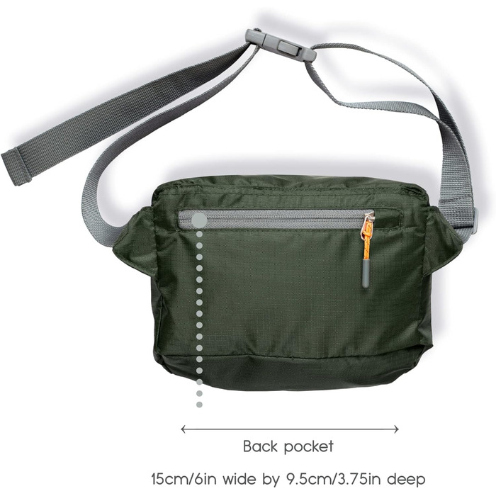 Сумка на плече для собак BOGG з дозатором пакетів для вигулу та контейнером для відходів (Buster Green)