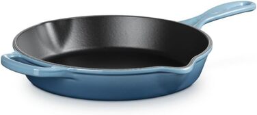 Le Creuset Signature висока сковорода-сотейник з чавуну, для всіх типів плит та духовок, 26 см, 2 л, колір Chambray