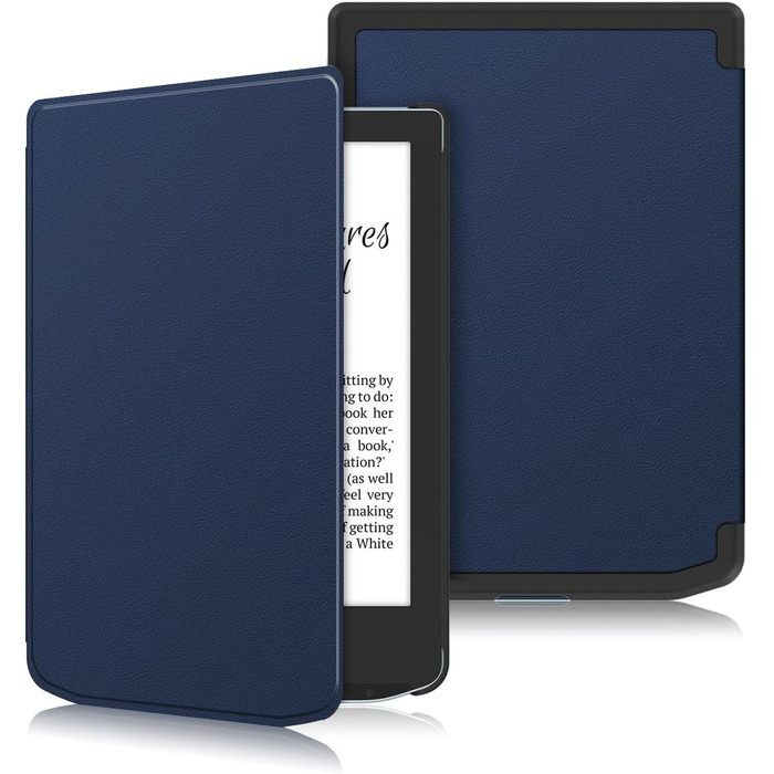Чохол для Pocketbook Verse PB629 / Verse Pro PB634 - синій, з авто-функцією сну/пробудження