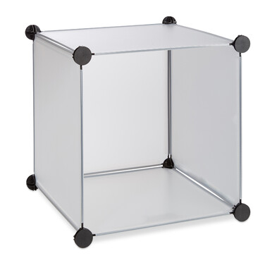Relaxdays Clothes Cabinet, Modular System with 14 Compartments