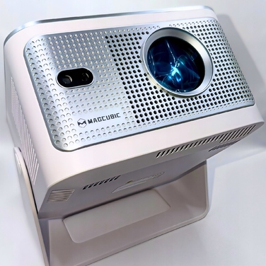 Портативний LCD-проектор Magcubic 4K LED, поворотний, білий