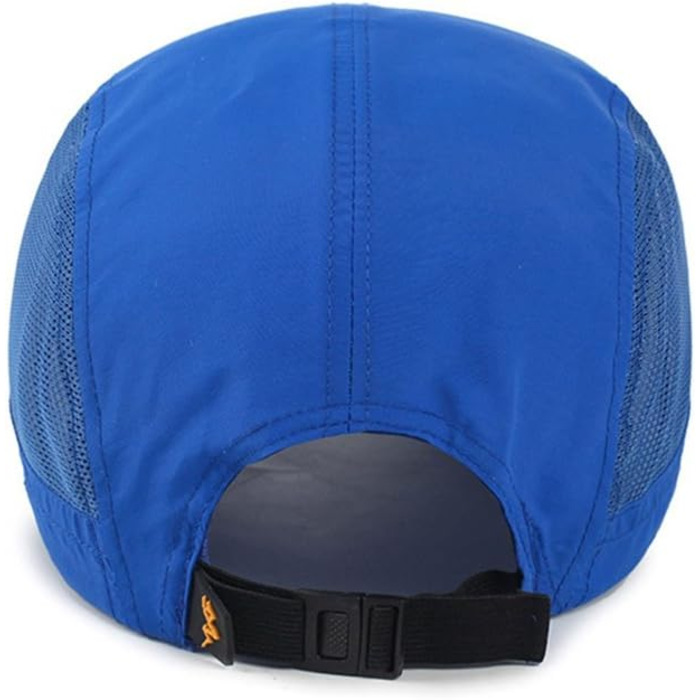 Бейсболка унісекс для чоловіків та жінок, A-navy блакитна, регульована, для спорту та подорожей