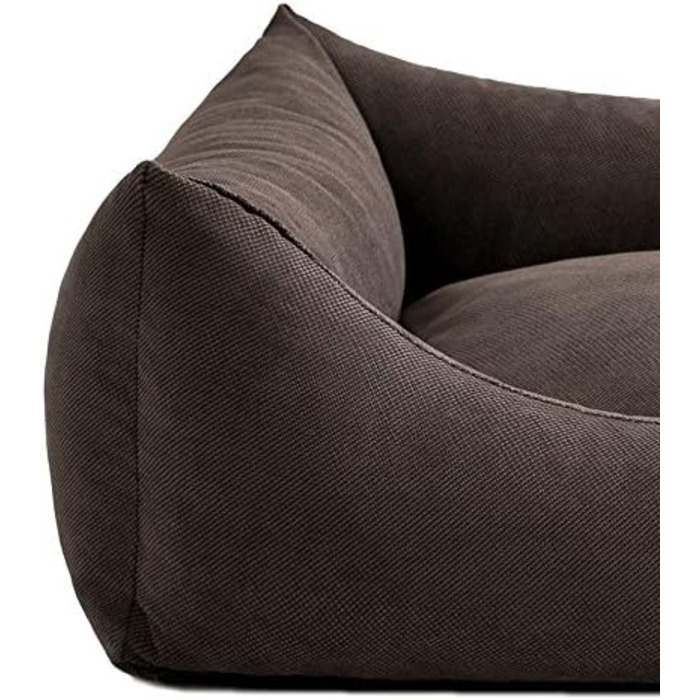 Софа для собак Sun: 6 розмірів, 4 кольори. Лежанка, подушка, диванчик, кошик для собак. (80x60, ) (S-67x52, Темно-коричневий)