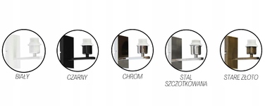 Настінний світильник-бра з темно-синім конусним абажуром, LED E27, серія GRAND