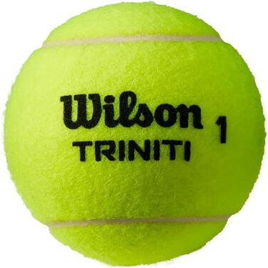 Тенісні м'ячі Wilson Triniti, 4 шт. у упаковці, екологічна упаковка, WRT125200