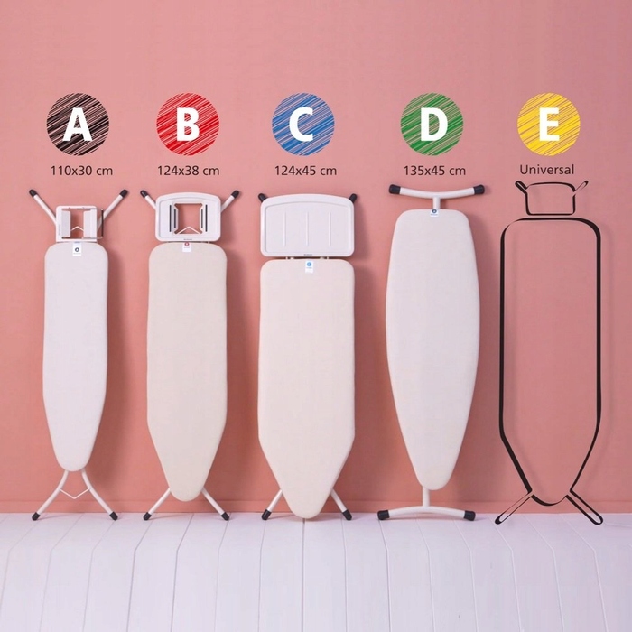 Чохол на прасувальну дошку Brabantia, чорний, розмір C