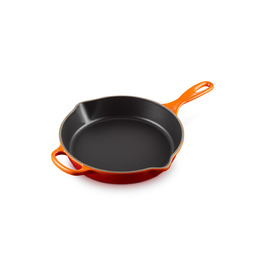 Чавунна сковорода Le Creuset Signature 26 см, 2л, червона для всіх плит та духовки