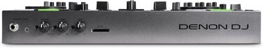 Denon DJ PRIME GO+ - Портативний DJ контролер та мікшер з розділенням STEM, 2 деки, Wi-Fi, Bluetooth, керування світлом, 7