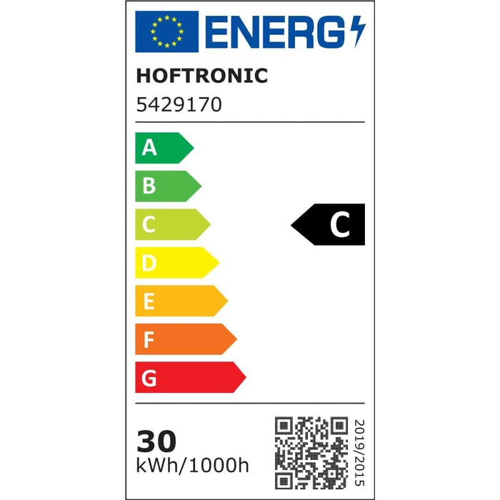 HOFTRONIC - LED Damp-Proof Light 150cm Cold White 60W 10500lm Flicker-Free Linkable T8 Workshop Lamp IP65 Waterproof Basin Light Double for Garage, Basement, Office (160lm/W, 6000K)