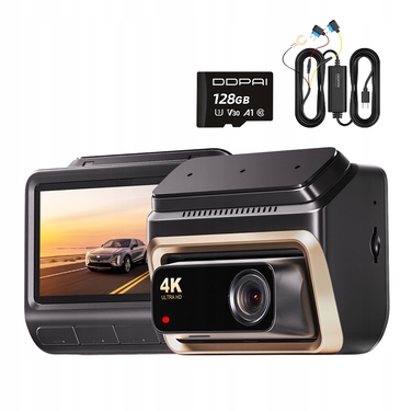 Автомобільний відеореєстратор DDPAI Z60 Pro 4K HDR, 128 ГБ + Hardwire Kit