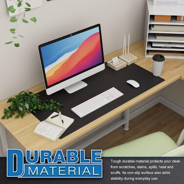 Підкладка на стіл K KNODEL 80 x 40 см, PVC, чорна (двостороння)
