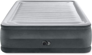 Надувний матрац Intex Queen Comfort-Plush Fiber-Tech RP 152x203x56 см (64418ND) - двоспальний, флокований