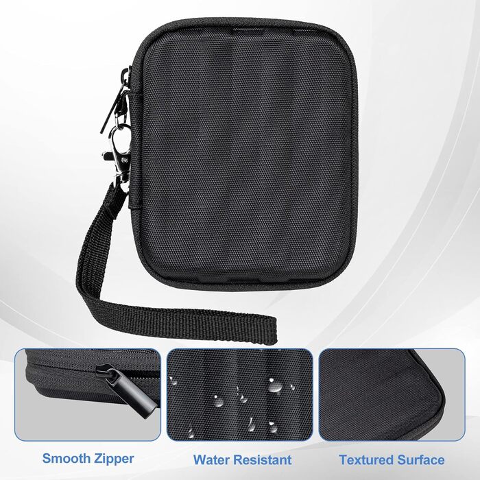 Чохол ProCase для SSD Samsung T7/T7 Touch (500GB/1TB/2TB) - міцний, захисний, чорний