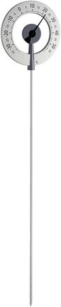 TFA Dostmann Lollipop-style Garden Thermometer, 12.2055.10, weather-resistant, with large numbers