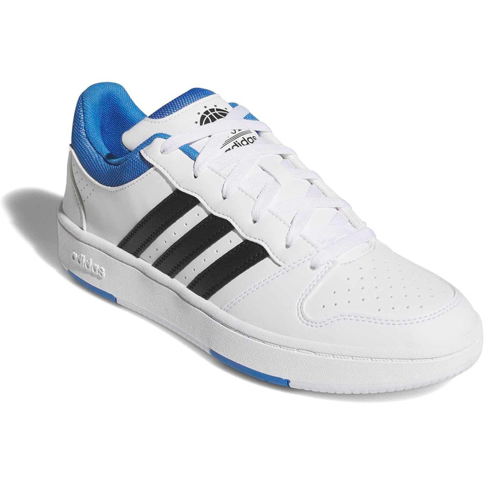 Кросівки Adidas Hoops Classic Unisex 44 EU Білі, Сині, Чорні