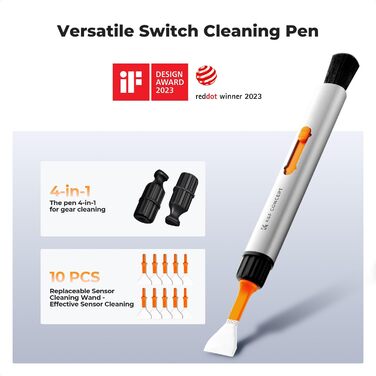 Набір для чищення об'єктивів K&F Concept 15-в-1 (23-в-1) з рідиною для чищення оптики