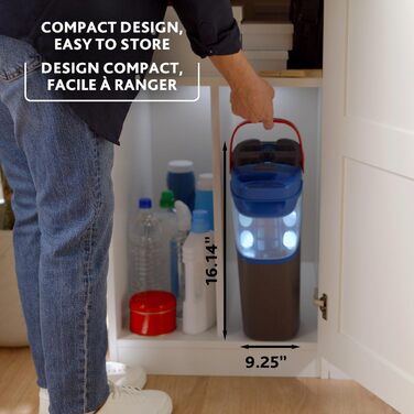 Набір для миття підлоги Vileda H2prO Flaches з відром, мікрофібра, безпечний для будь-яких поверхонь