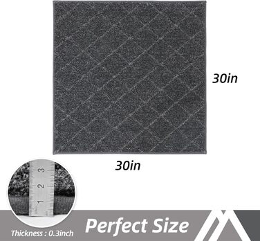 Корикома килимок для сходів COSY HOMEER, 71.1 x 22.9 см, антиковзаюча підкладка для дерев'яних ступенів, для дітей та собак, 10 шт., 100% поліестер, TPE-підкладка