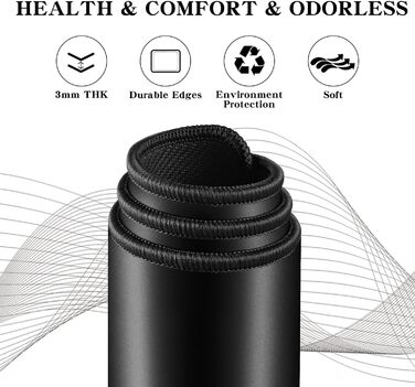 Килимок для миші ігровий RGB 800x300mm XXL, великий, з підсвічуванням 14 режимів, 7 LED кольорів, вологостійкий, антиковзкий, для комп'ютера PC, професійний, чорний