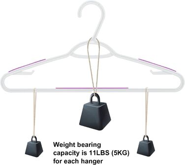 Пластикові вішалки для одягу, гнучкі, антиковзні, 30 шт. (Лідер)