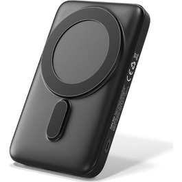 Портативний зарядний пристрій Powerbank Mini 9000mAh білий - Швидка зарядка, PD20W Type-C, LED-індикатор, USB & Type-C виходи