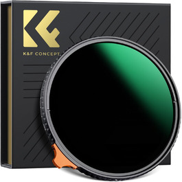 Фільтр ND K&F Concept Nano X-Serie Variabler, 67 мм, регульована щільність (ND3-ND1000)