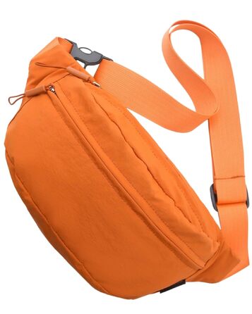 Поясна сумка чоловіча/жіноча водонепроникна для подорожей, фестивалів, спорту та прогулянок з собакою (Помаранчевий)