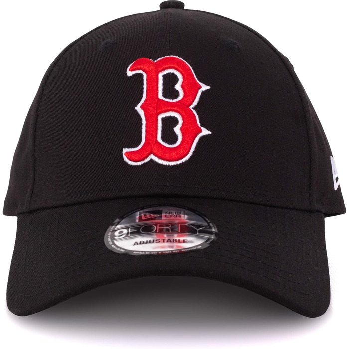 Кепки New Era чоловічі бейсболки NBA NFL MLB - лімітовані дизайни, Yankees, Lakers, Bulls, Dodgers, Raiders, Chiefs (Boston Red Sox Black V2)