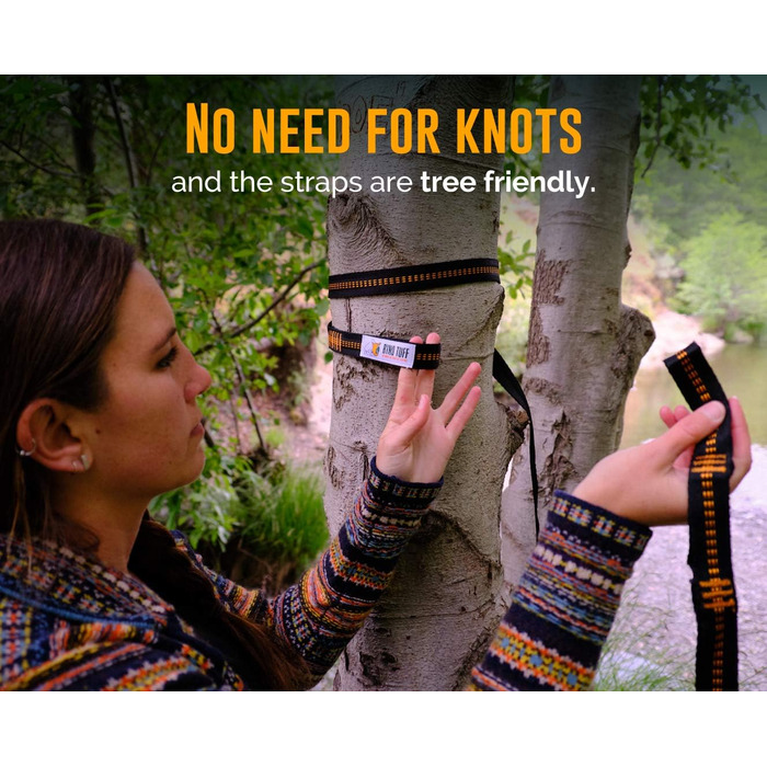 Гамак для кемпінгу з москітною сіткою та тентом - двомісний гамак з сіткою від комах та наметом, посилений, легкий, з кишенею, надійні ремені для дерев та карабіни, "Fliegen- und Moskitonetz"