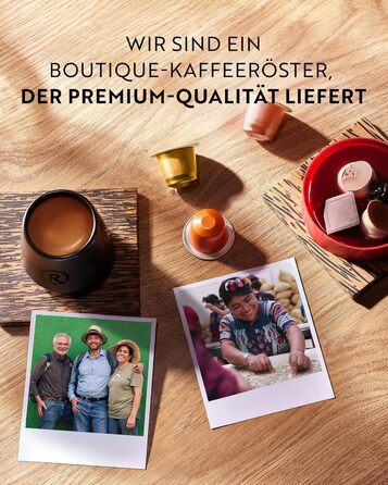 Капсули кави ROSSO CAFFÈ Nespresso, 120 шт. Аромакава, набір з 3 преміум смаків, сумісні з Nespresso, 120 шт.