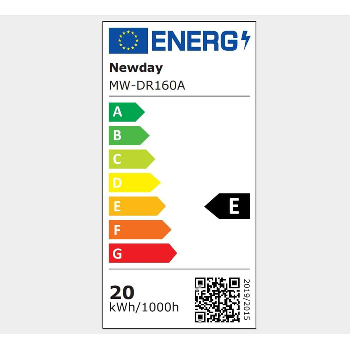 Стеляний вентилятор Newday 153 см з підсвіткою та пультом керування, 5 лопатей, DC мотор, реверс, пам'ять, регулювання яскравості (білий)