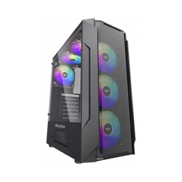 Корпус для комп'ютера Darkflash LEO, чорний, ATX, USB 3.0, Midi Tower