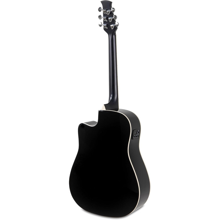 Акустична гітара Applause E Akustikgitarre Traditional Mid Cutaway (AED-96-5HG Black Gloss, Wood Classics E-Akustik)