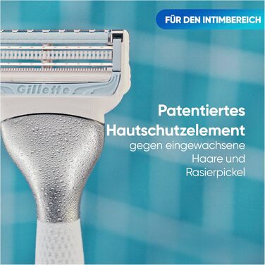 Смінні леза для жіночої бритви Gillette Venus Original, 8 шт., для депіляції інтимних зон