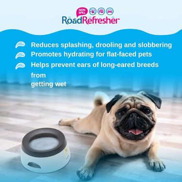 Поїлка для собак Road Refresher - дорожня поїлка для тварин, сіра