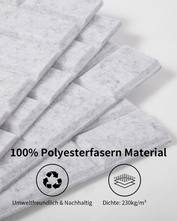 Акустичні панелі самоклеючі для звукоізоляції стін, 30x30x0.9 см, набір 8 шт, чорні — для студії звукозапису, геймерської кімнати та офісу