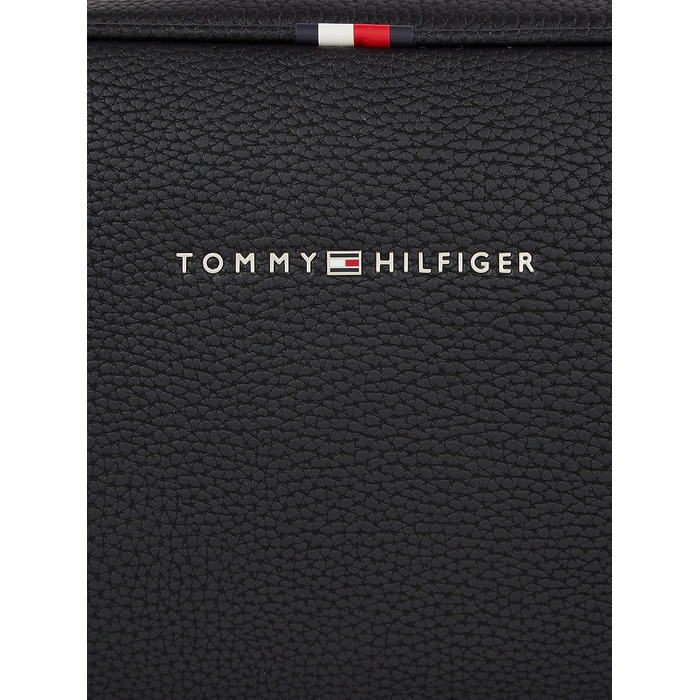 Tommy Hilfiger Men's Essential PU Washbag, Faux Leather