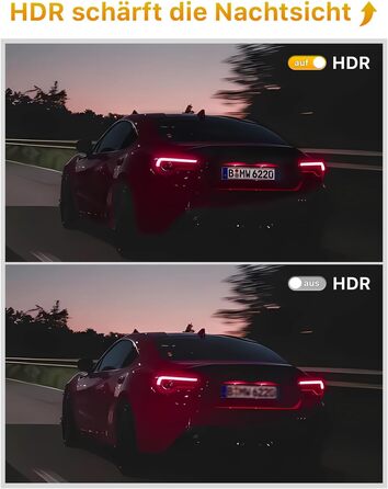 Відеореєстратор GKU 4K+2.5K з Wi-Fi 5GHz, GPS, Нічне Бачення STARVIS, IPS-дисплеєм 1.5', 24h парковка, 360° обертання, 64GB SD-карта, чорний