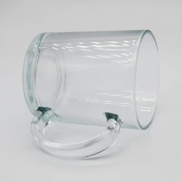 Склянка для сублімації MR.R 11oz, прозора, набір 6 шт, кухоль із ручкою для термопереносу